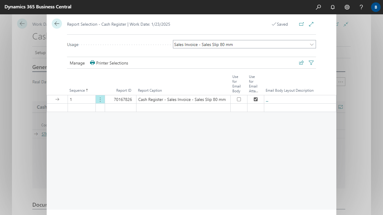 Report Layouts & Report Selection - fiskaltrust POS Interface